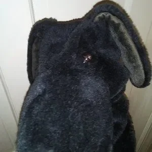 unbranded | Toys | Black Labrador Retriever Pretend Place Hand Puppet ...